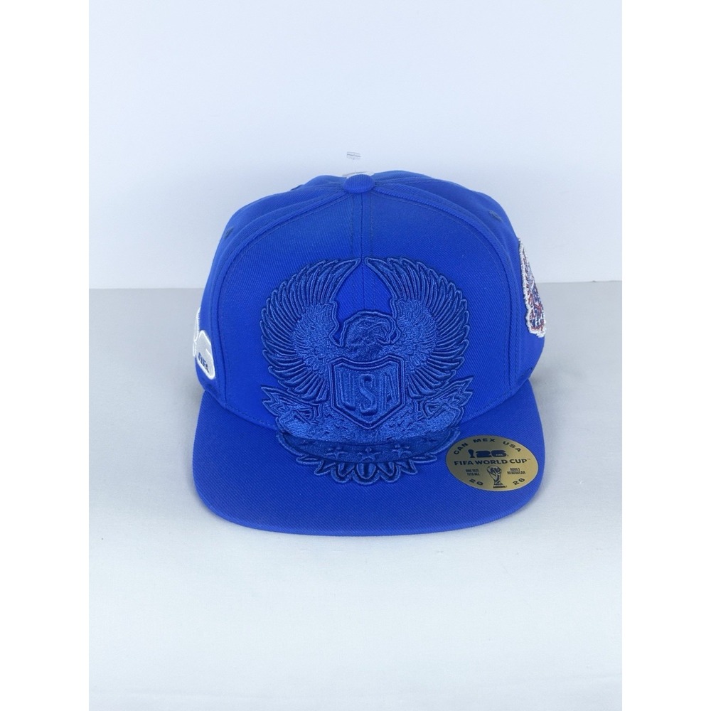 2026 FIFA World Cup Can Mex USA SnapBack Hat Cap Soccer Embroidered Flat Brim